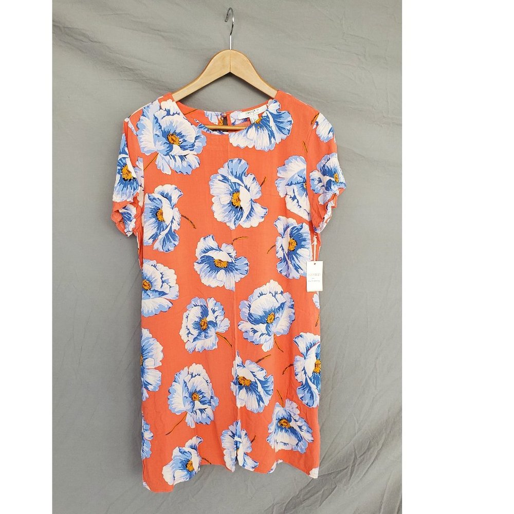 Forever 21 Orange Flower Mini Dress